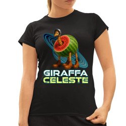 Giraffa celeste - Italian Brainrot - žirafa v melóne - dámske tričko s potlačou