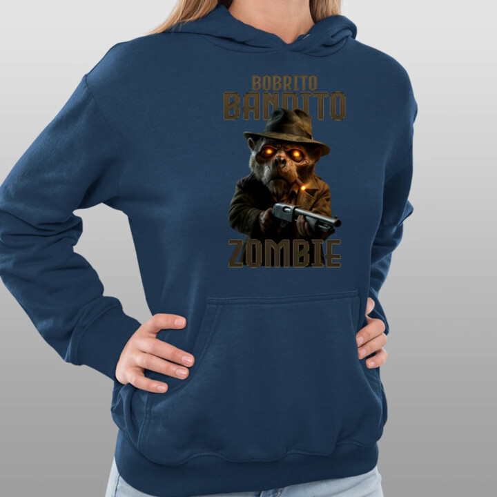 Bobrito Bandito Zombie - Italian Brainrot - bobor bandita  - dámska mikina s potlačou