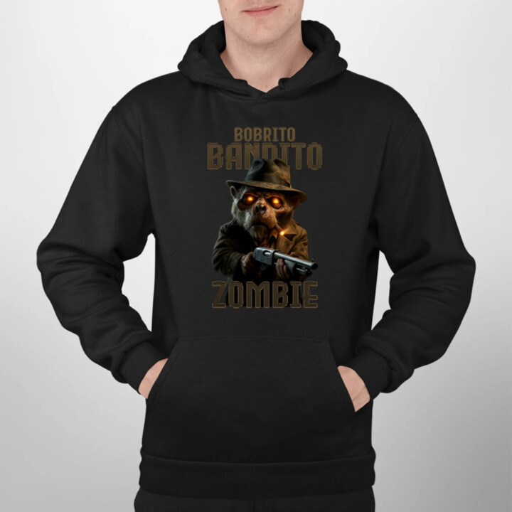 Bobrito Bandito Zombie - Italian Brainrot - bobor bandita  - pánska mikina s potlačou