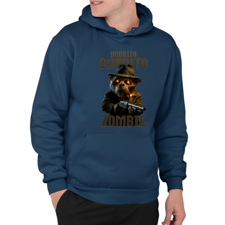 Bobrito Bandito Zombie - Italian Brainrot - bobor bandita  - pánska mikina s potlačou