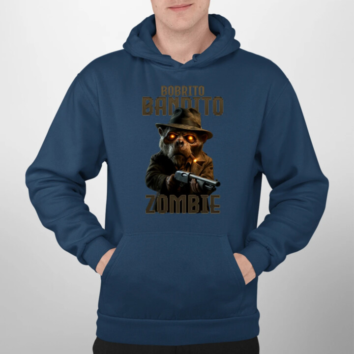 Bobrito Bandito Zombie - Italian Brainrot - bobor bandita  - pánska mikina s potlačou