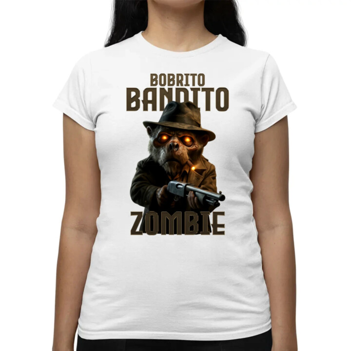 Bobrito Bandito Zombie - Italian Brainrot - bobor bandita - dámske tričko s potlačou