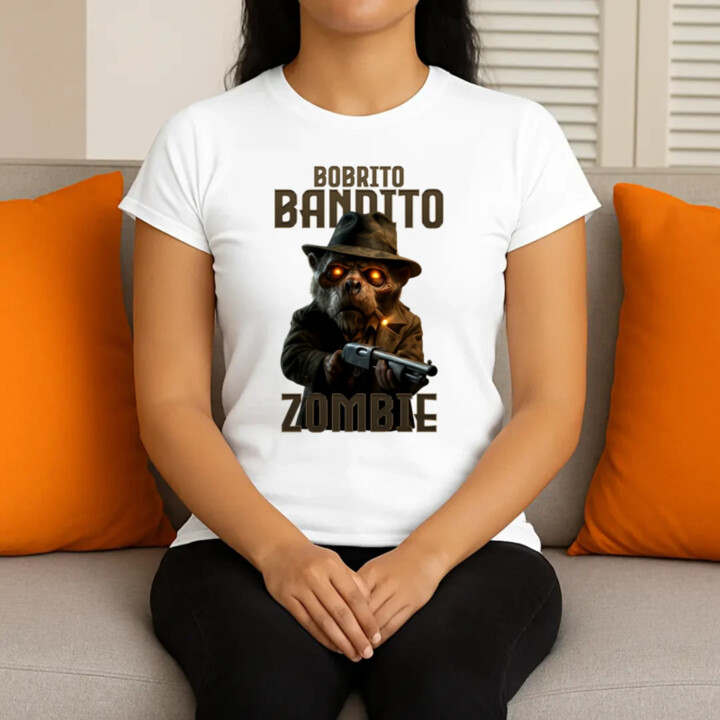 Bobrito Bandito Zombie - Italian Brainrot - bobor bandita - dámske tričko s potlačou