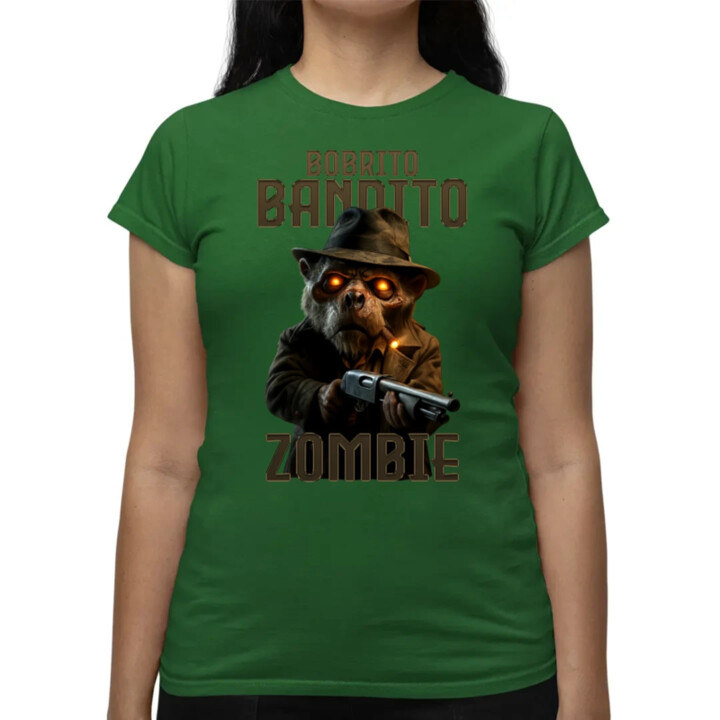 Bobrito Bandito Zombie - Italian Brainrot - bobor bandita - dámske tričko s potlačou