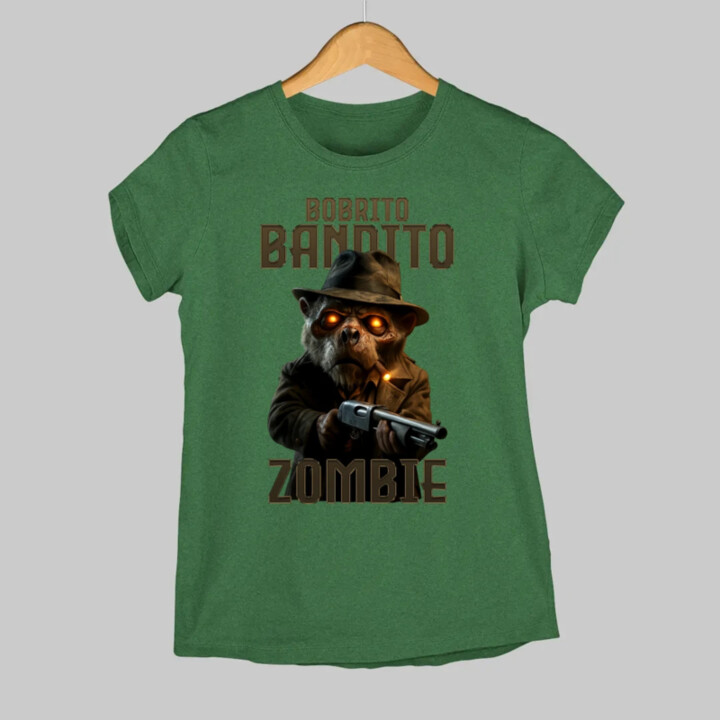 Bobrito Bandito Zombie - Italian Brainrot - bobor bandita - dámske tričko s potlačou