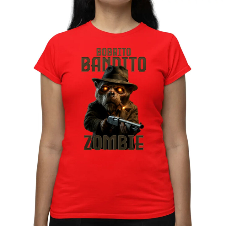 Bobrito Bandito Zombie - Italian Brainrot - bobor bandita - dámske tričko s potlačou