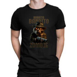 Bobrito Bandito Zombie - Italian Brainrot - bobor bandita - pánske tričko s potlačou