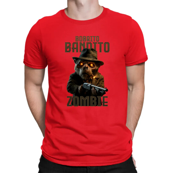 Bobrito Bandito Zombie - Italian Brainrot - bobor bandita - pánske tričko s potlačou