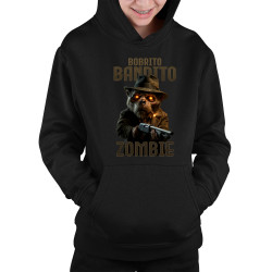 Bobrito Bandito Zombie - Italian Brainrot - bobor bandita - detská mikina s kapucňou