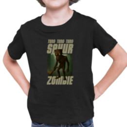 Tung Tung Tung Sahur zombie - baseballová pálka - Italian Brainrot  - detské tričko s potlačou