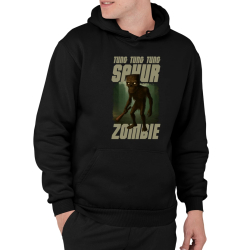 Tung Tung Tung Sahur zombie - baseballová pálka - Italian Brainrot   - pánska mikina s potlačou