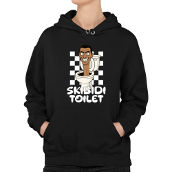 Skibidi toilet - hlava v záchode  - dámska mikina s potlačou