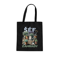 Šéf záhrady - taška s potlačou