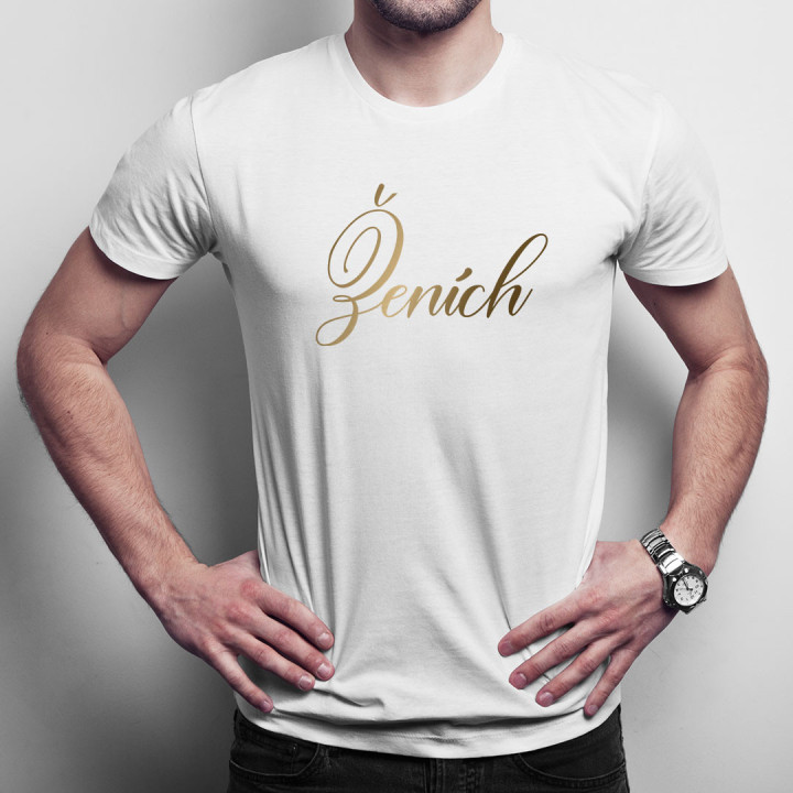 Ženích - pánske tričko s potlačou
