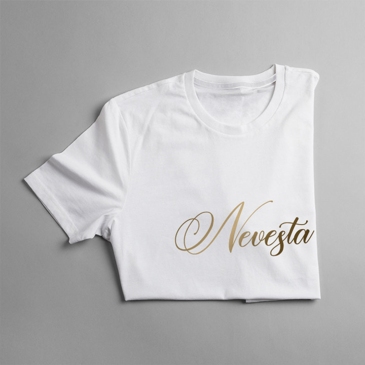 Nevesta - dámske tričko s potlačou