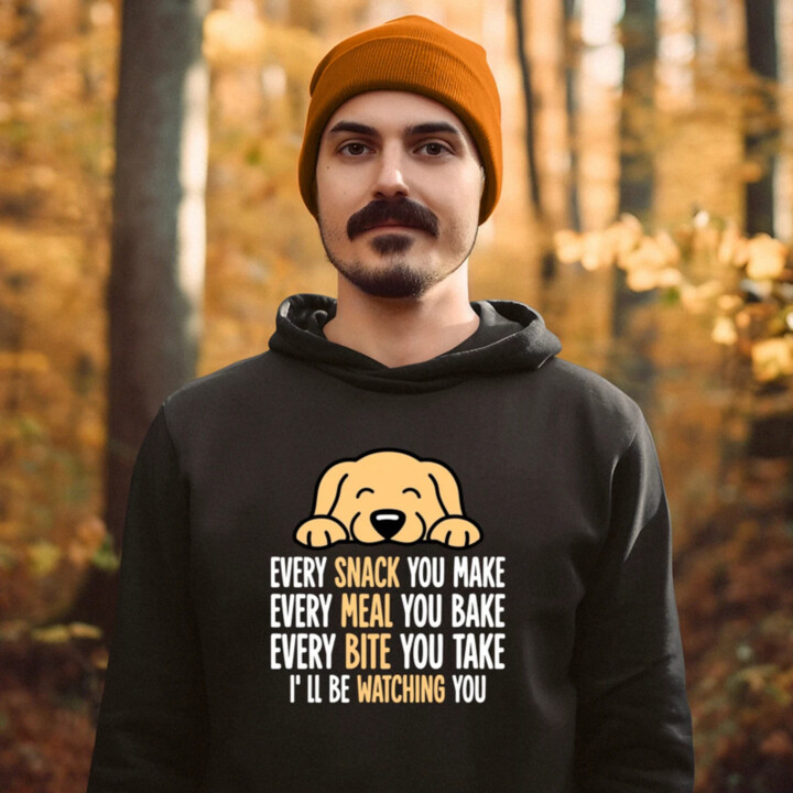 Every snack you make - I’ll be watching you  - pánska mikina s potlačou