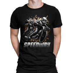 Speedway - plochá dráha - pánske tričko s potlačou