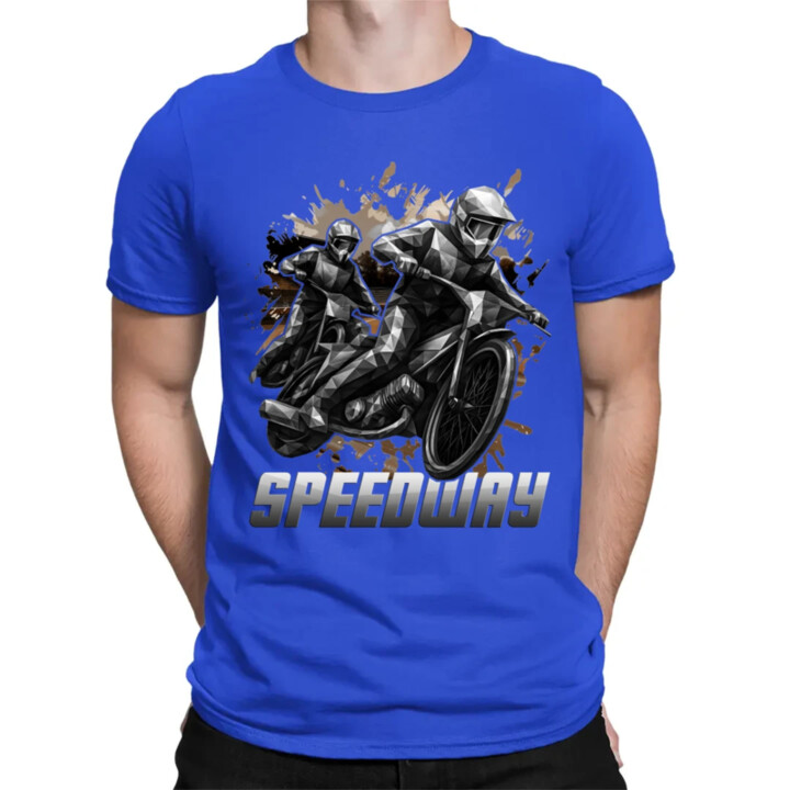 Speedway - plochá dráha - pánske tričko s potlačou