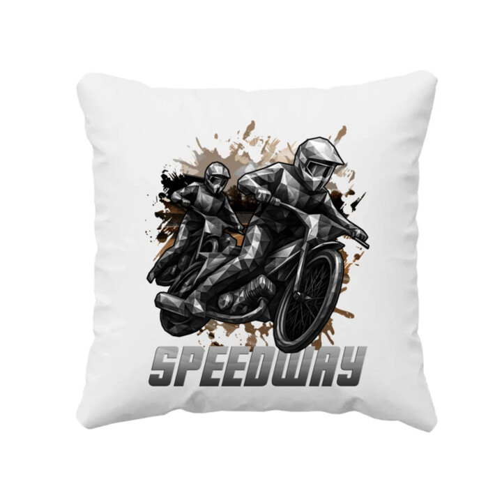 Speedway - plochá dráha - vankúš s potlačou