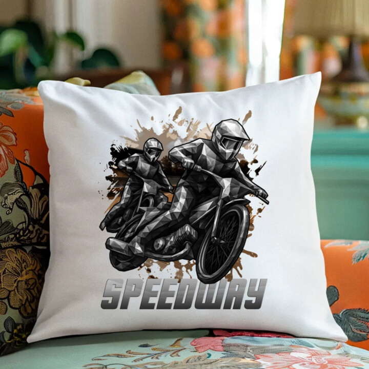 Speedway - plochá dráha - vankúš s potlačou