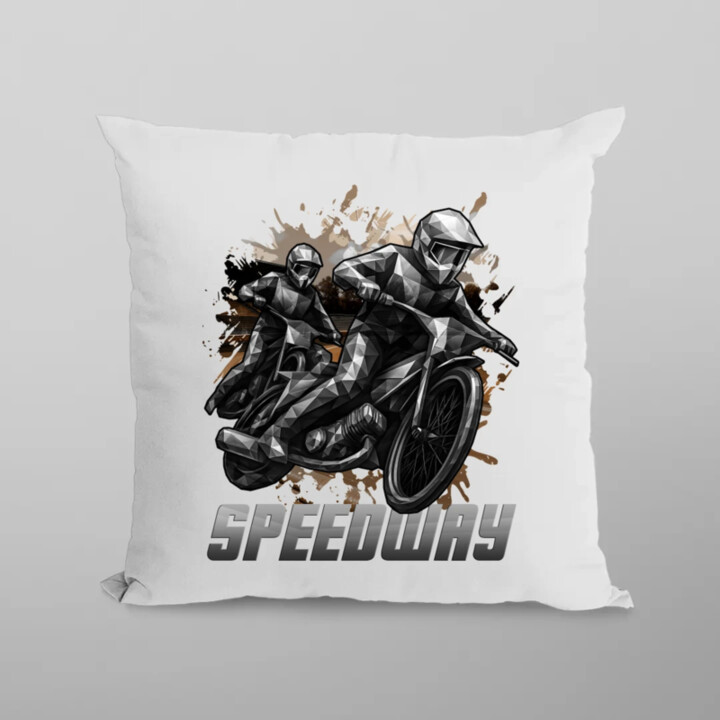 Speedway - plochá dráha - vankúš s potlačou