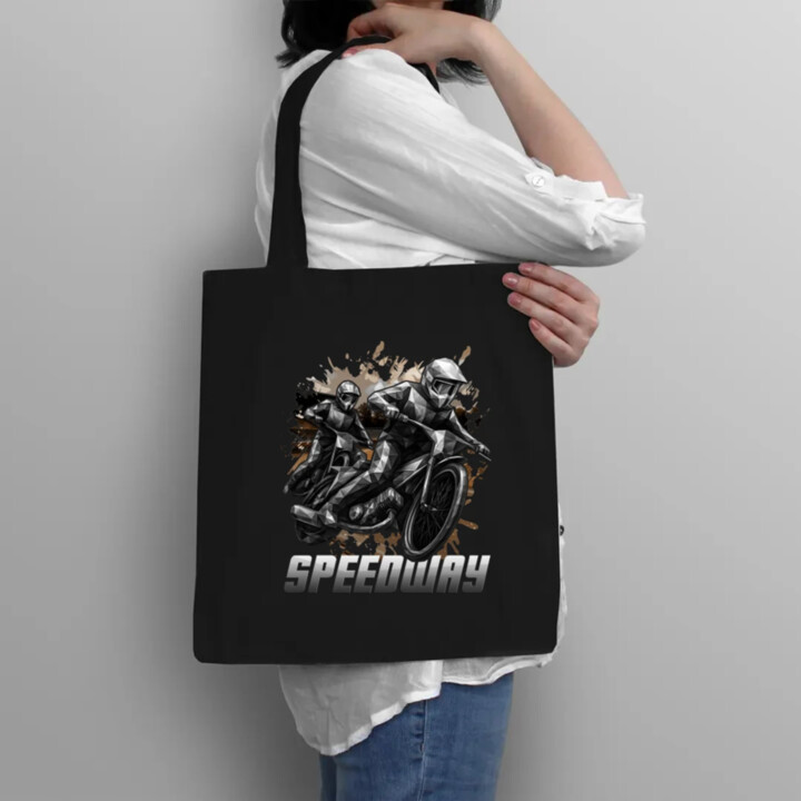 Speedway - plochá dráha - taška s potlačou