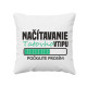 Načítavanie tatovho vtipu - vankúš s potlačou
