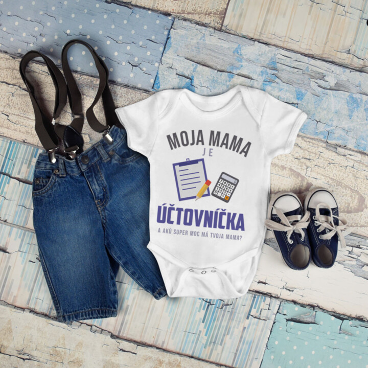 Zbaľ mi plienky, mami, idem sa s otcom plachtiť - body s potlačou