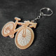 Kolo - prívesok alebo kľúčenka s gravírovaním pre cyklistu