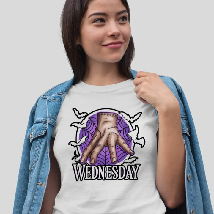 Wednesday - dámske tričko s potlačou