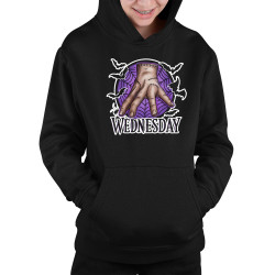 Wednesday - detská mikina s kapucňou
