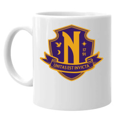 Unitas Est Invicta - Nevermore Academy - keramický hrnček s potlačou