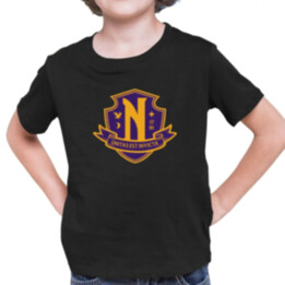 Unitas Est Invicta - Nevermore Academy - detské tričko s potlačou