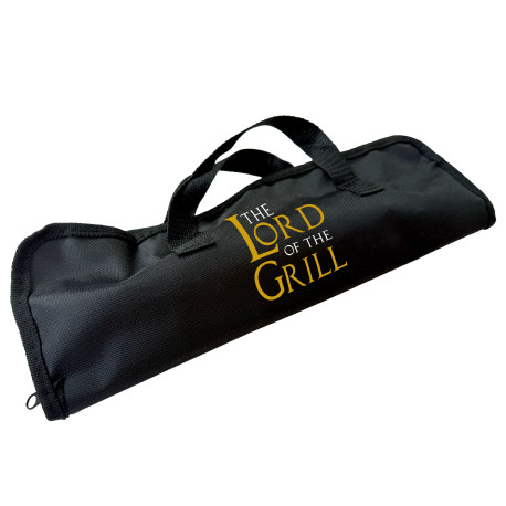 The lord of the grill - Grilovacie náradie v puzdre s potlačou