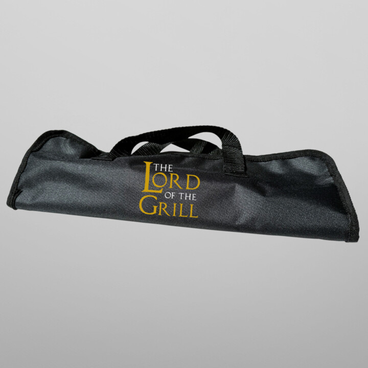 The lord of the grill - Grilovacie náradie v puzdre s potlačou