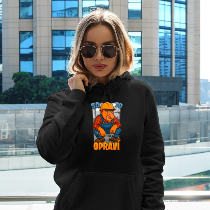 Sa to opraví  - dámska mikina s potlačou