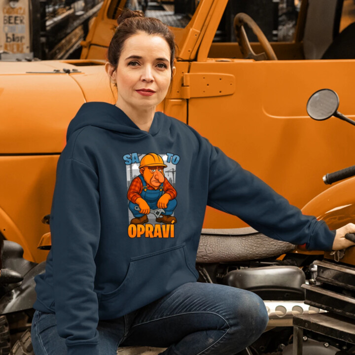 Sa to opraví  - dámska mikina s potlačou