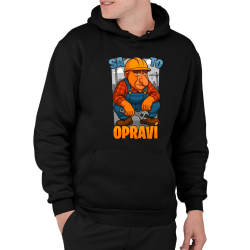 Sa to opraví  - pánska mikina s potlačou