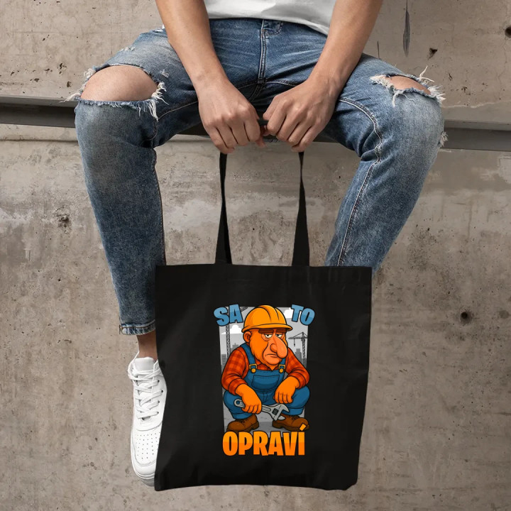 Sa to opraví - taška s potlačou