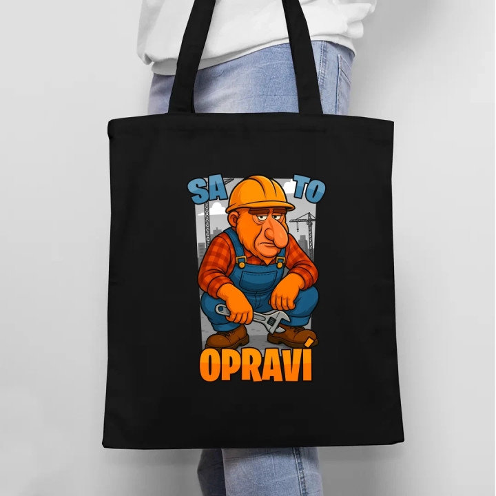 Sa to opraví - taška s potlačou