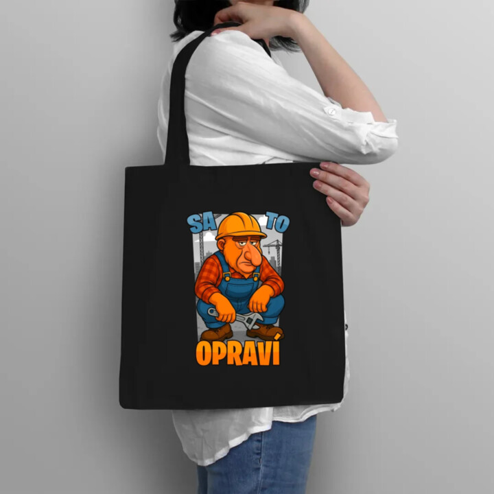 Sa to opraví - taška s potlačou