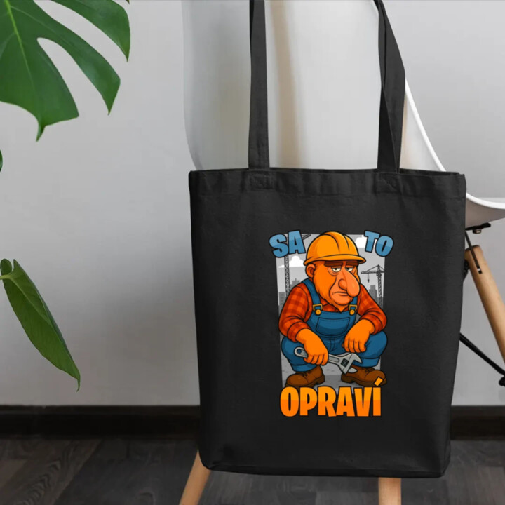 Sa to opraví - taška s potlačou