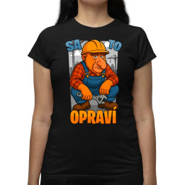 Sa to opraví - dámske tričko s potlačou