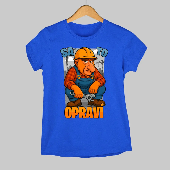 Sa to opraví - dámske tričko s potlačou