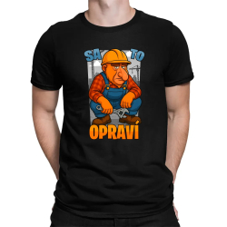 Sa to opraví - pánske tričko s potlačou