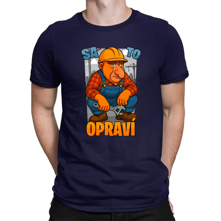 Sa to opraví - pánske tričko s potlačou