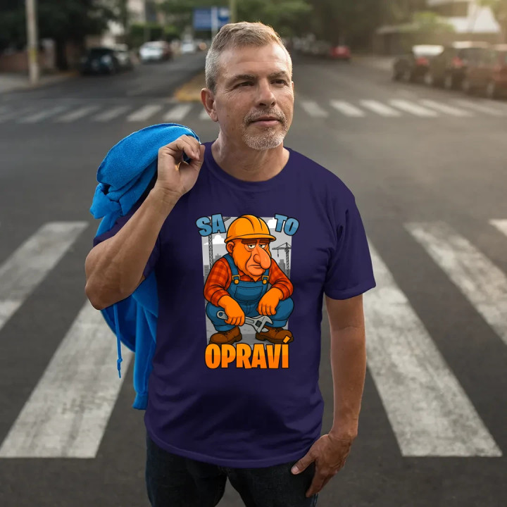 Sa to opraví - pánske tričko s potlačou