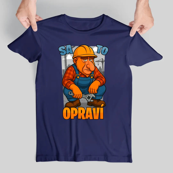 Sa to opraví - pánske tričko s potlačou