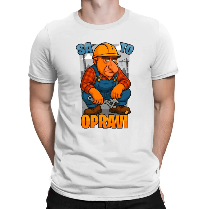 Sa to opraví - pánske tričko s potlačou