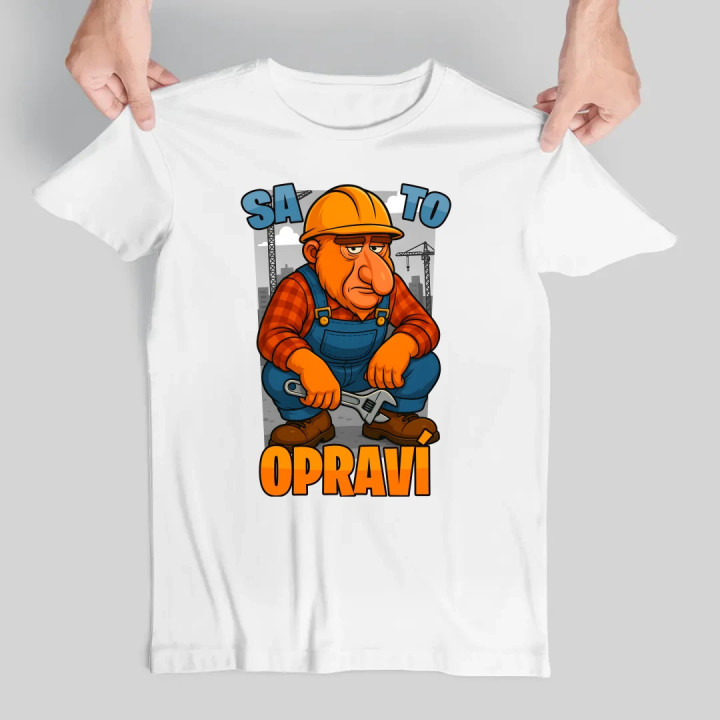 Sa to opraví - pánske tričko s potlačou